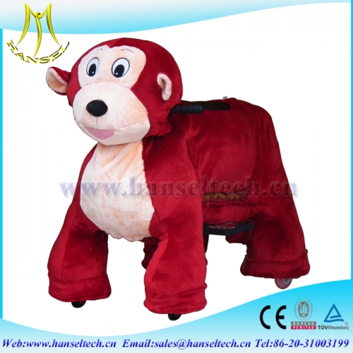 Hansel stuffed animal ride electronic toys ride with coin
