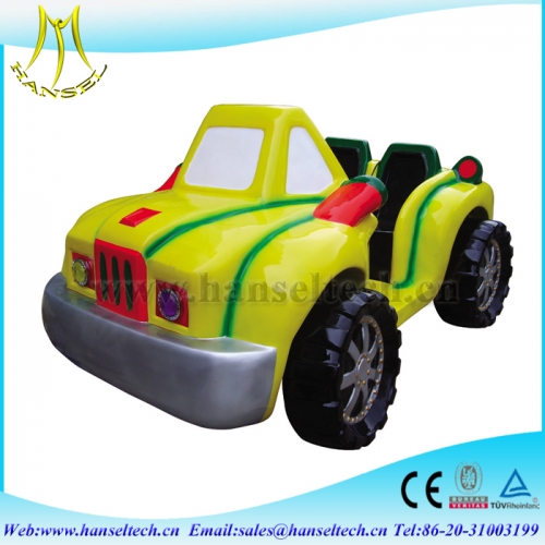 Hansel strong and durable rides on car coin operated kiddie ride kid games machines