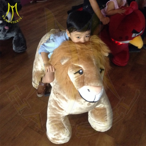 Hansel battery operated cartoon animal lion children ride on animal