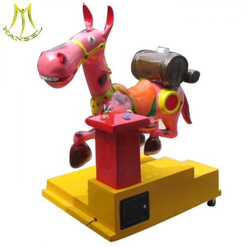 Hansel kiddie ride fiberglass toys with kiddie ride control box amusement park equipments for children