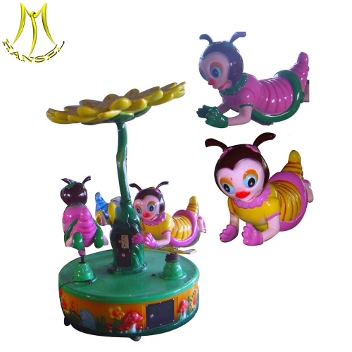Hansel mini carousel rides for sale/small kids carousel rides/carousel horse ride
