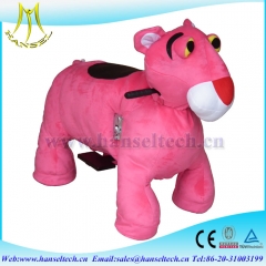 Hansel CE certificate electric kids motorized plush riding animals 