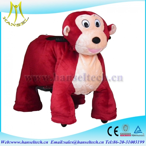 Hansel stuffed animal ride electronic toys ride with coin