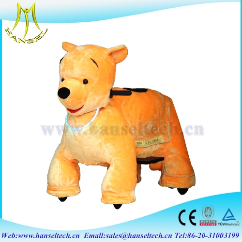 Hansel walking zoo ride coin operated game kiddy animal toy rides