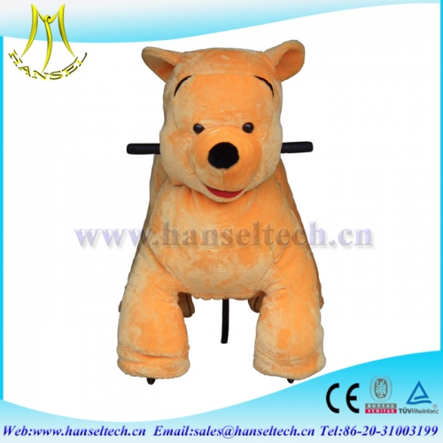 Hansel playground Winnie bear riding toys for child