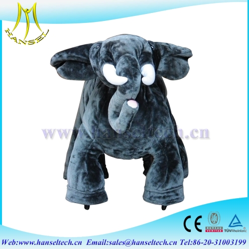 Hansel large size stuffed animal ride electric ride-on elephant