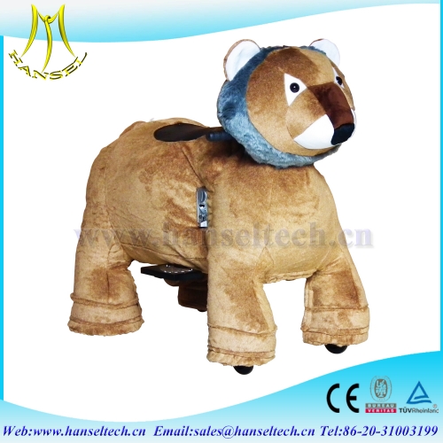 Hansel amusement rides on animal toy animal robot rides for sale