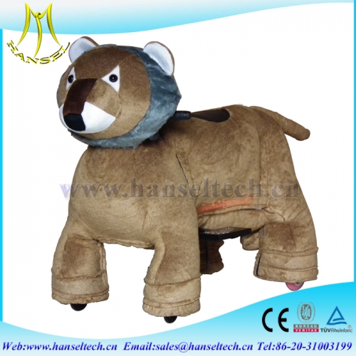 Hansel amusement rides on animal toy animal robot rides for sale