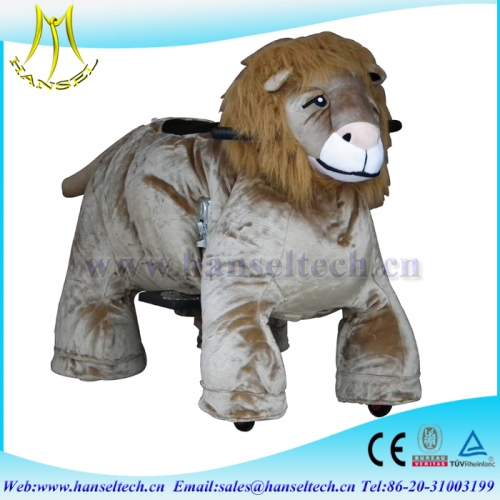Hansel indoor playground equipment animal scooters in mall