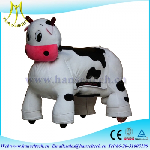 Hansel shopping mall walking ride on animal toy animal robot rides for sale