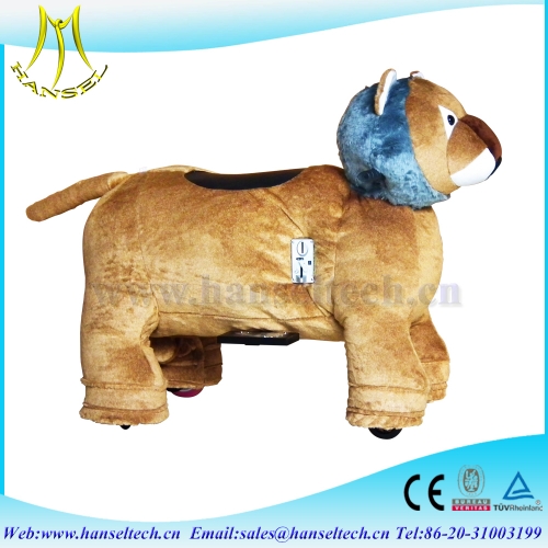 Hansel amusement rides on animal toy animal robot rides for sale