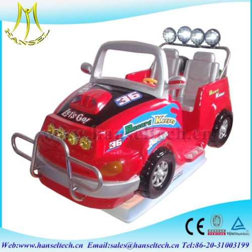 Hansel strong and durable rides on car coin operated kiddie ride kid games machines