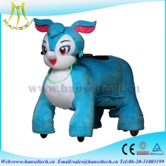Hansel Hot in USA motorized plush riding animals for children