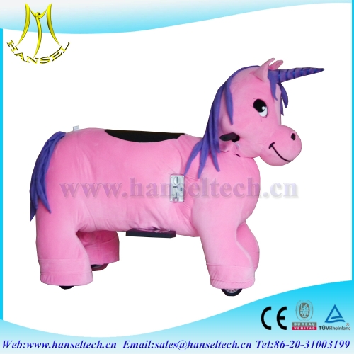 Hansel walking animal wholesale toys newest electric kiddie animal ride machine