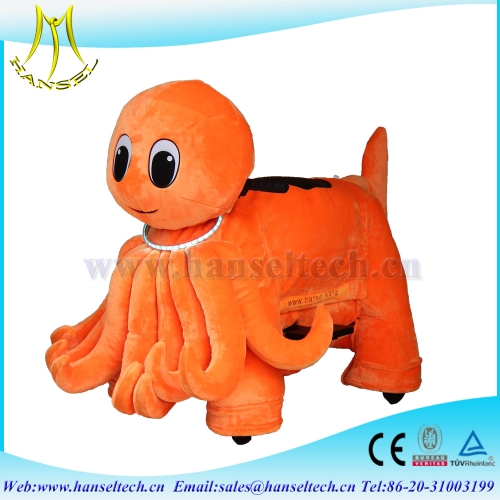 Hansel electric ride on animals factory price walking animal ride