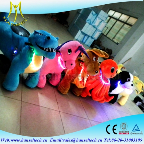 Hansel horse riding equipment toy horses that walk amusement ride for kids