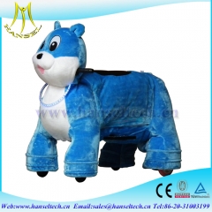 Hansel children motorized plush riding animals zippy pets sale