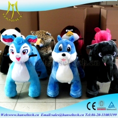 Hansel kids electric motorcycle giant plush animals car