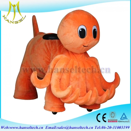 Hansel electric ride on animals factory price walking animal ride