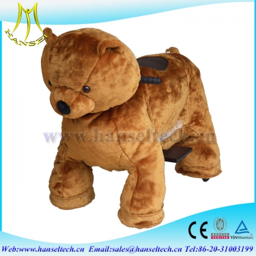 Hansel  family motorized animals animatronic bear indoor park rides