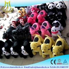 Hansel battery mountable animals motorized plush animals ride toys 