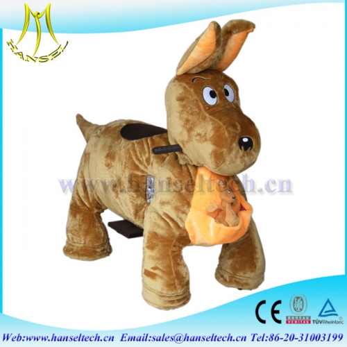 Hansel kidy rides walking animal Type park animal coin rides guangzhou walking animal