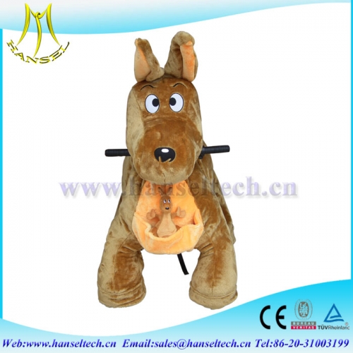 Hansel kidy rides walking animal Type park animal coin rides guangzhou walking animal