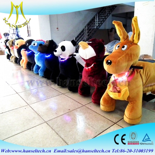 Hansel electrical animal toy car electronic games machine for kids 