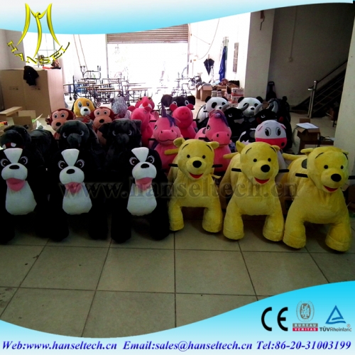 Hansel electronicos juguetes para montar los animales moto peluche