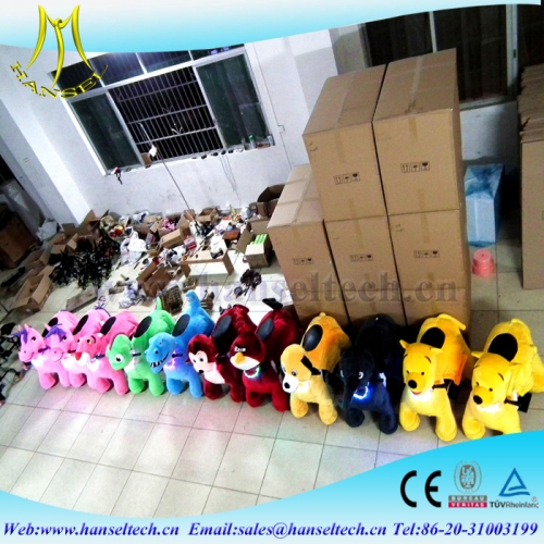 Hansel token operated machines motorized animals for sale