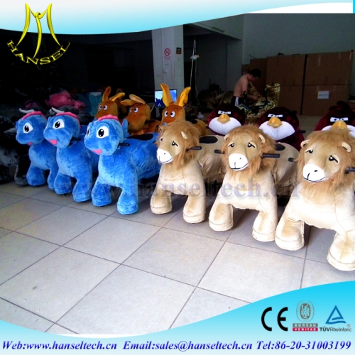 Hansel battery animals ride on motorized animals with coin operated