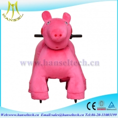 Hansel shopping mall motorized stuffed animals ride on animal