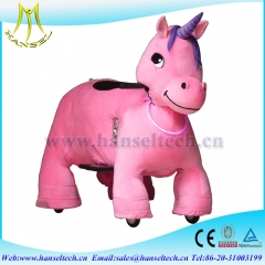 Hansel amusement rides stuffed animal ride electric