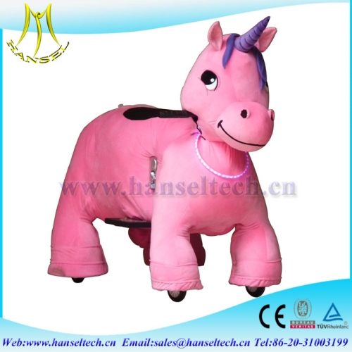 Hansel amusement rides stuffed animal ride electric