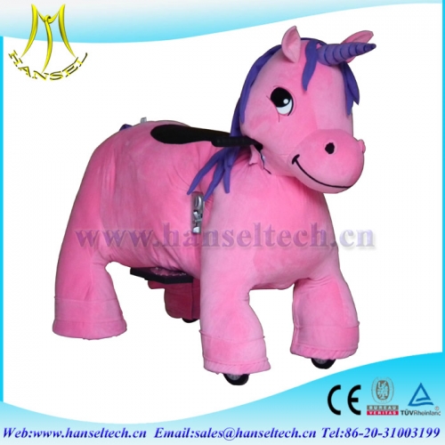 Hansel amusement rides stuffed animal ride electric