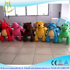Hansel electric bicycle motorized plush riding animals animal ride for mall