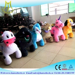 Hansel pazhou fair kids motorized animal rides on zippy riders
