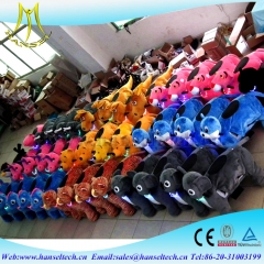 Hansel kids amusement games electrical toy animal riding for rental business