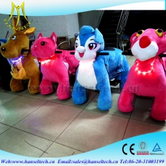 Hansel Factory price amusement park electric animal ride kids battery rides
