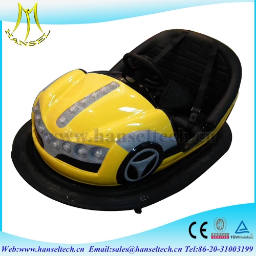 Hansel High Quality indoor kids amusement rides for sale bumper car