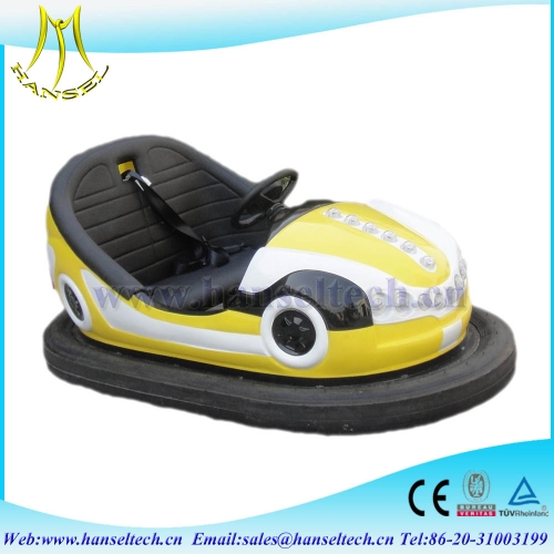 Hansel High Quality indoor kids amusement rides for sale bumper car
