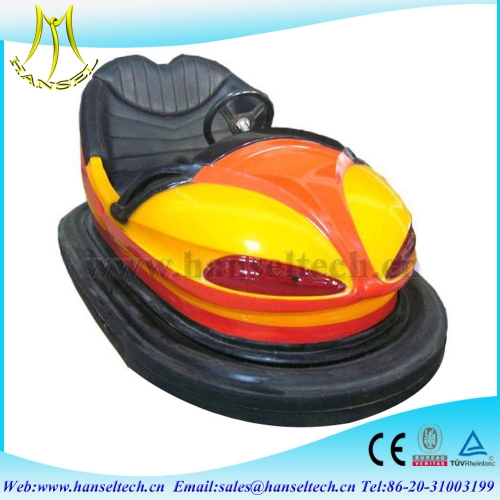 Hansel coin operated kids ride machine battery bumper car