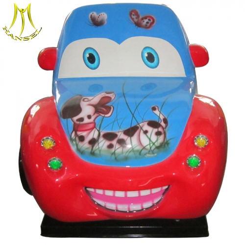 Hansel coin operated plush toy robot with ride on electric power kids car indoor games and coin operated fiberglass rides