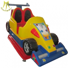 Hansel indoor children rides and kids ride on racing car with kiddie cars amusement park rides for sale