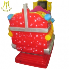 Hansel coin operated ride toys and motorized kids ride on cars with glass fiber body kiddie ride grill car design for sale