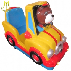 Hansel car paint toys and new kiddie ride coin operated with game room equipment rocking toy bear ride