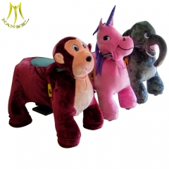 Hansel  four wheeler for kids monkey riding plush motorized animals