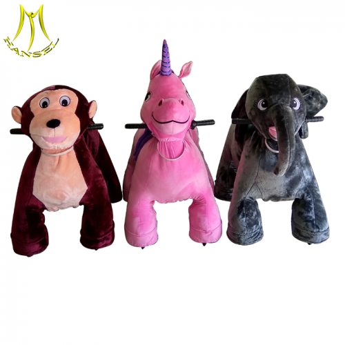 Hansel  four wheeler for kids monkey riding plush motorized animals