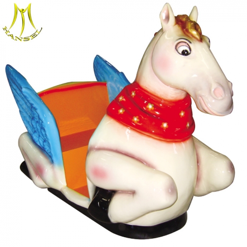 Hansel  hot sale motorcycle simulator game rides amusement coin operated kiddie rides horse kiddie rides china