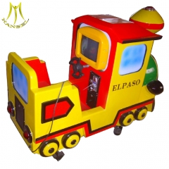 Hansel play seat racing driving simulator price amusement park trains for sale coin operated kiddie rides